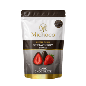 Dark Chocolate Strawberry Dragée